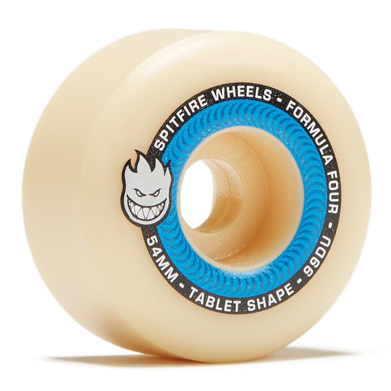 Spitfire F4 99 Tablet Skateboard Wheels – Natural – 54mm