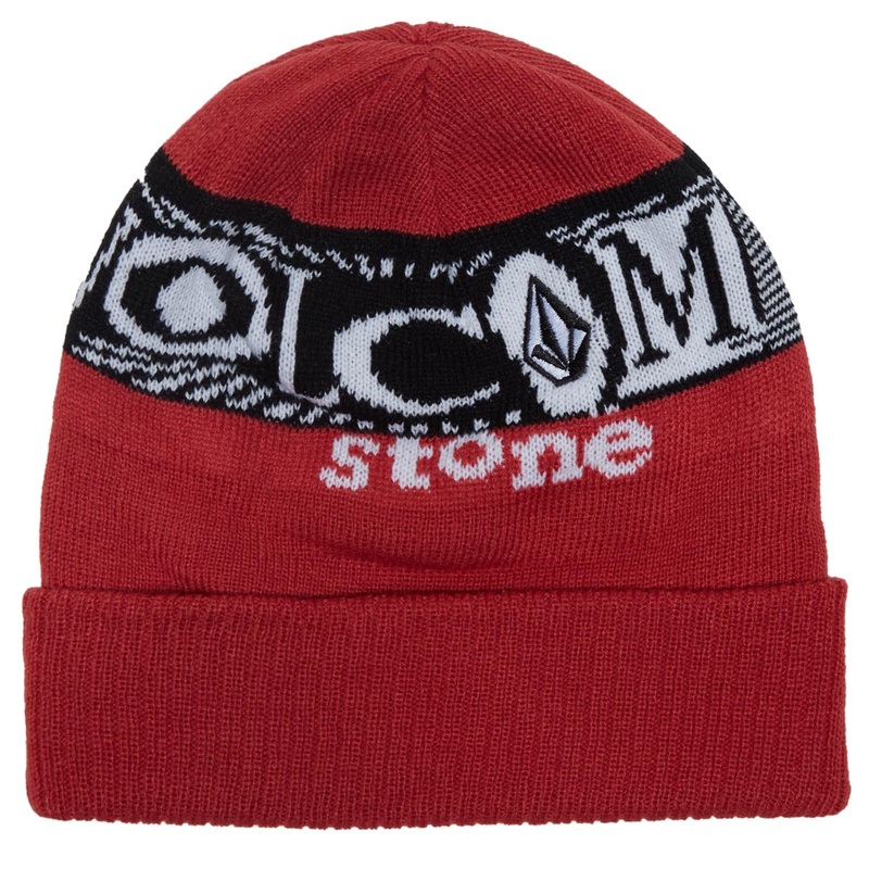Volcom Lib Stone Legacy Beanie – Ribbon Red