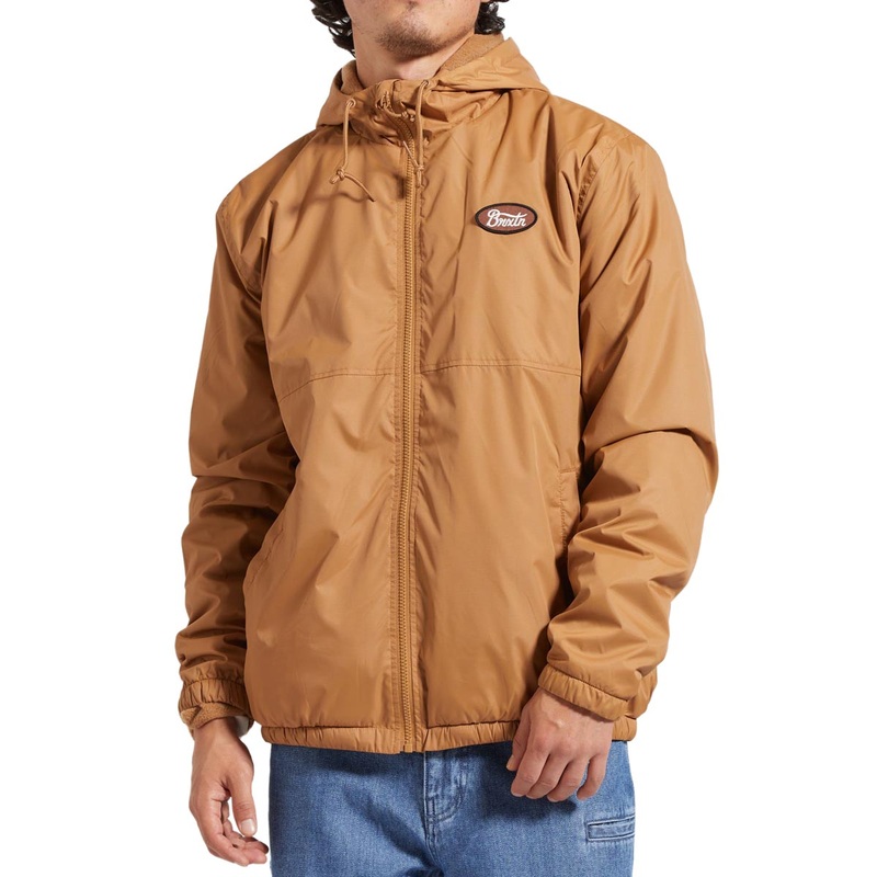 Brixton Claxton Parsons Lined Jacket – Tobacco Brown