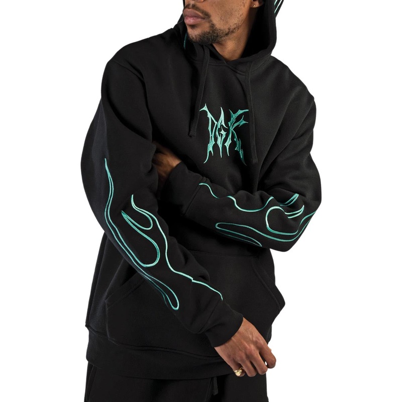 DGK Fuego Fleece Hoodie – Black