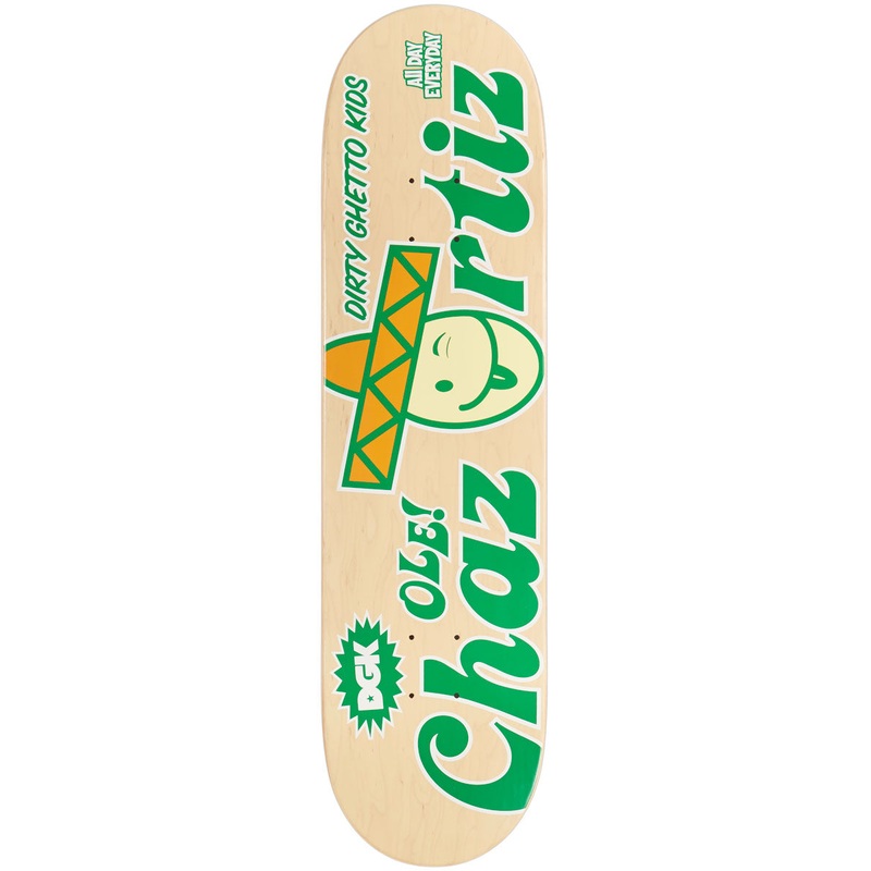 DGK Ole! Ortiz Skateboard Deck – 8.10