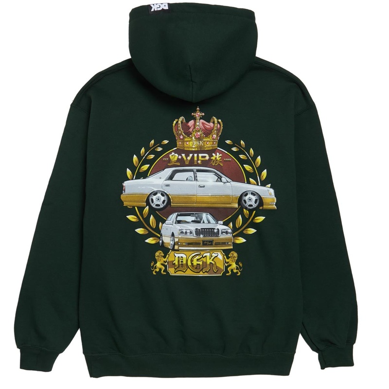 DGK V.I.P Fleece Hoodie – Forest Green