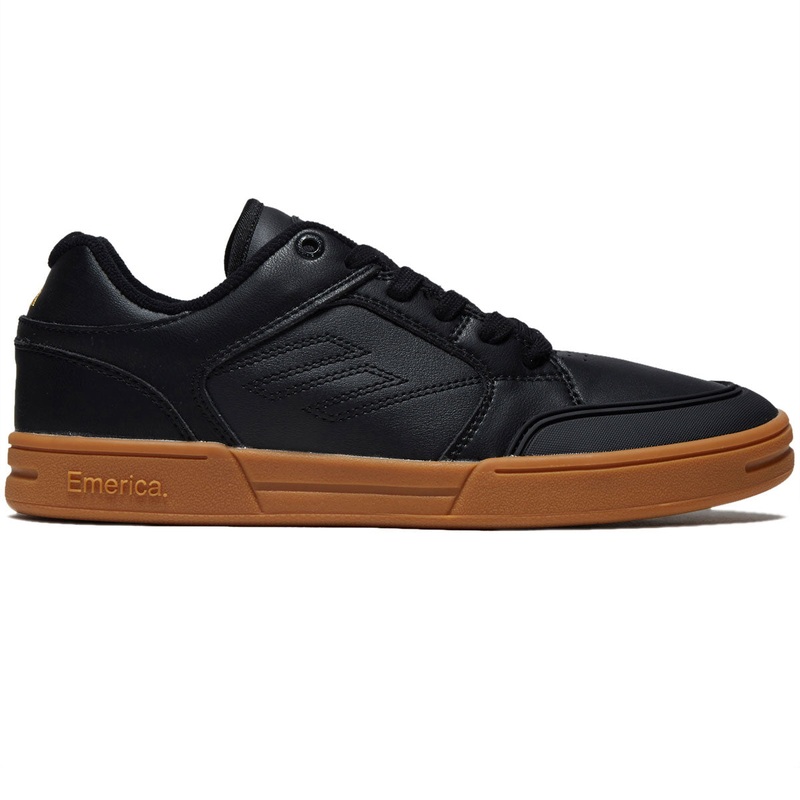 Emerica Heritic Shoes – Black/Gum