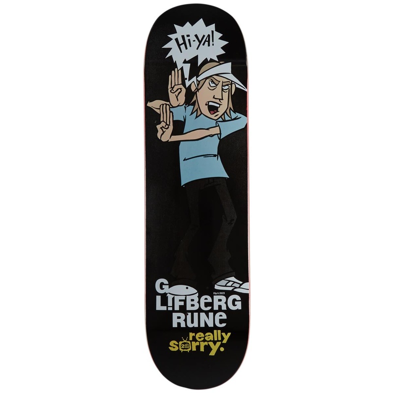 Flip Glifberg Really Sorry 20th Anniversary Skateboard Deck – 8.50