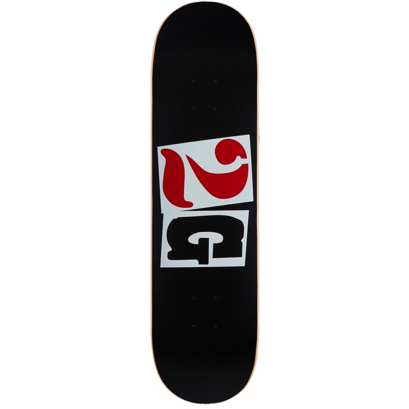 Hammers 2G Skateboard Deck – Black – 8.25