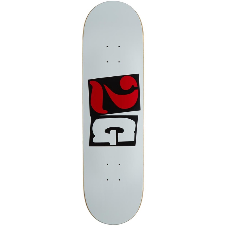 Hammers 2G Skateboard Deck – White – 8.50