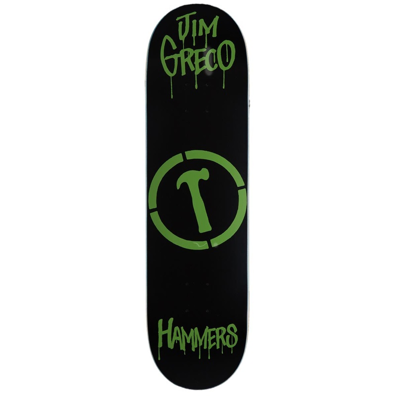 Hammers Greco Hammer Logo Skateboard Deck – 8.25