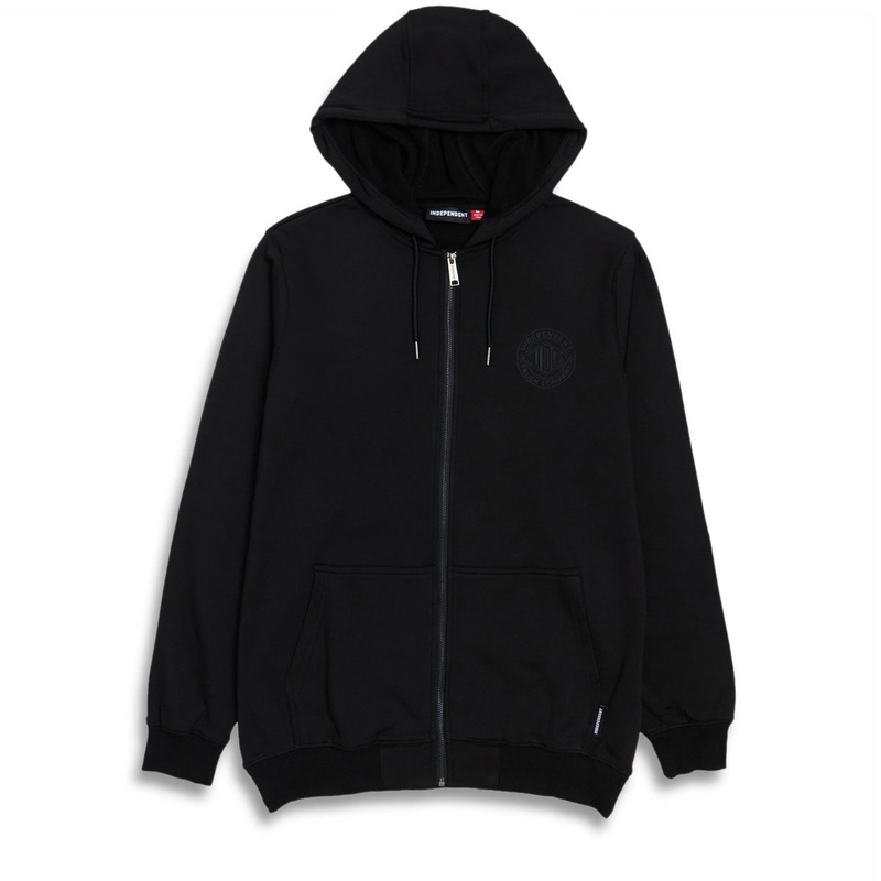 Independent Clipper Zip Hoodie – Black