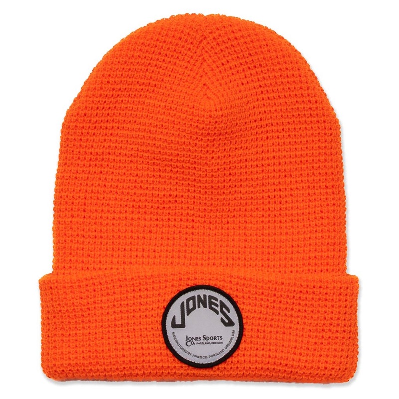 Jones Circle Patch Beanie – Orange