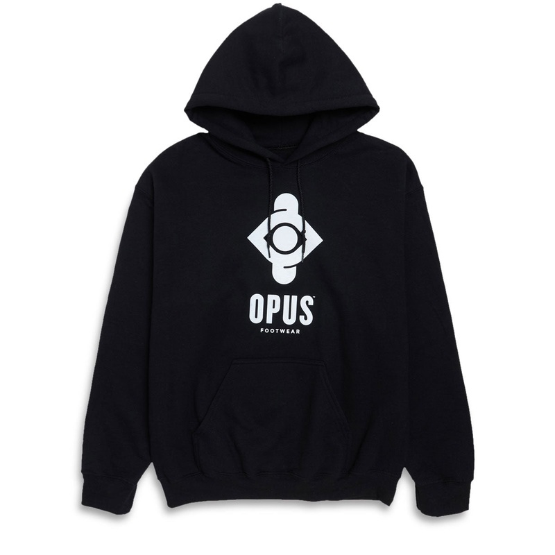 Opus Icon Vert Hoodie – Black/White