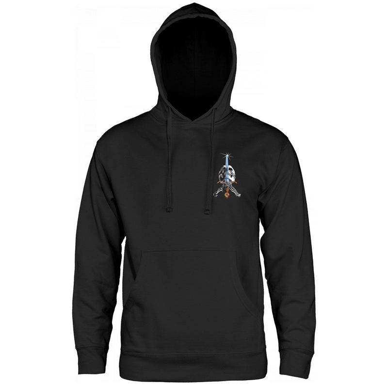 Powell-Peralta Skull And Sword Hoodie – Black