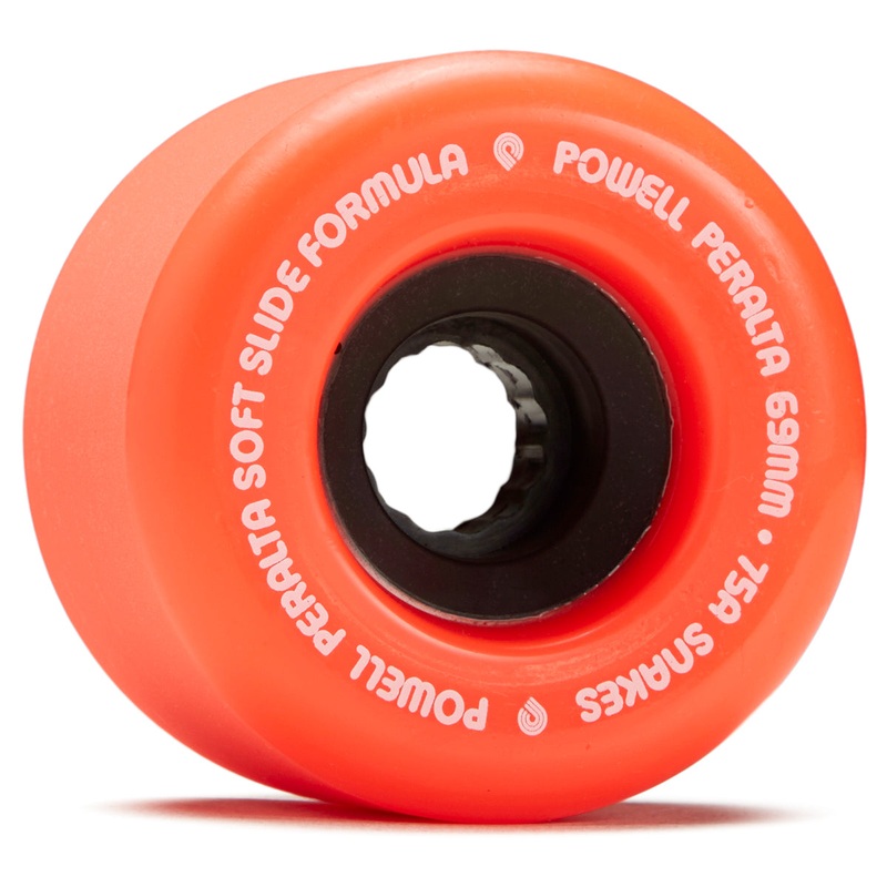 Powell-Peralta Snakes 75A Longboard Wheels – Red – 69mm
