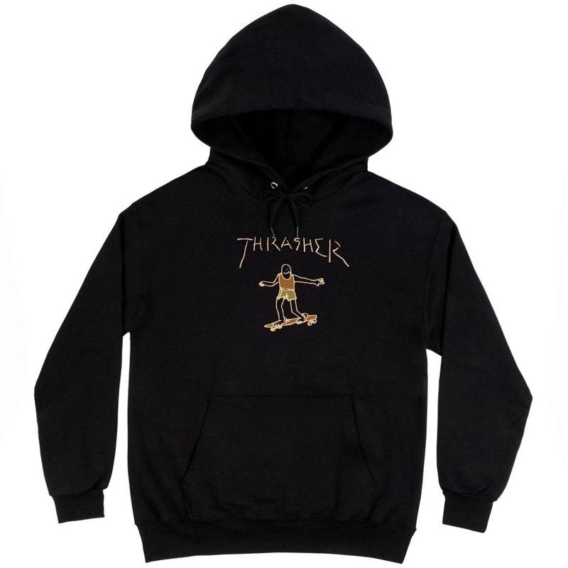 Thrasher Gonz Hoodie – Black/Brown