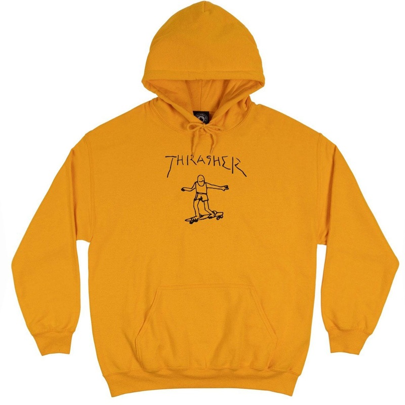 Thrasher Gonz Hoodie – Gold
