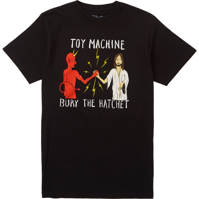 Toy Machine Bury The Hatchet II T-Shirt – Black