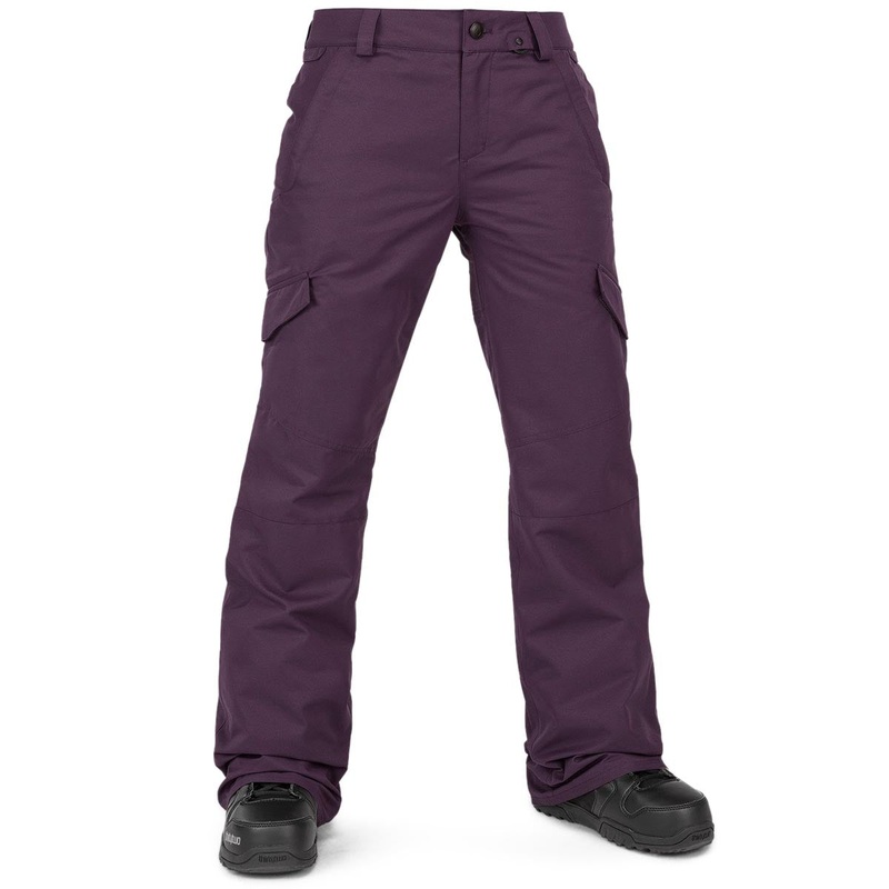 Volcom Womens Bridger Insulated 2024 Snowboard Pants – Blackberry