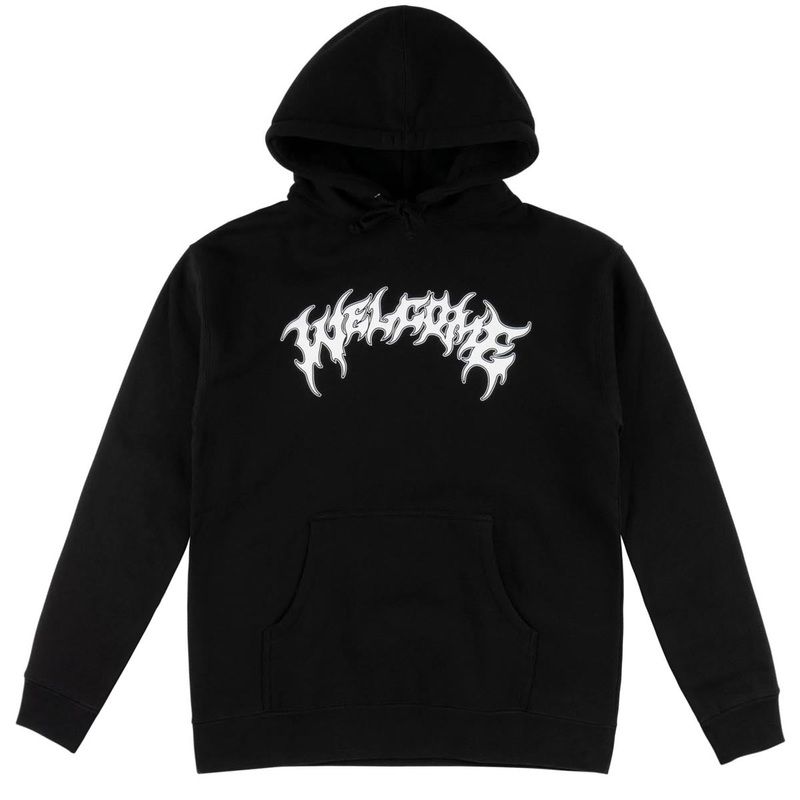 Welcome Big Barb Hoodie – Black/White