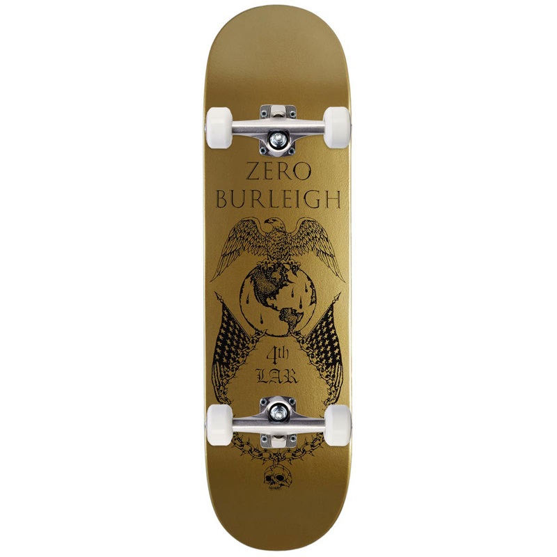 Zero Always Faithful Skateboard Complete – Gold – 8.50