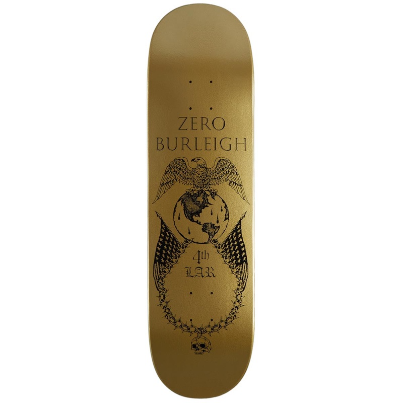 Zero Always Faithful Skateboard Deck – Gold – 8.50