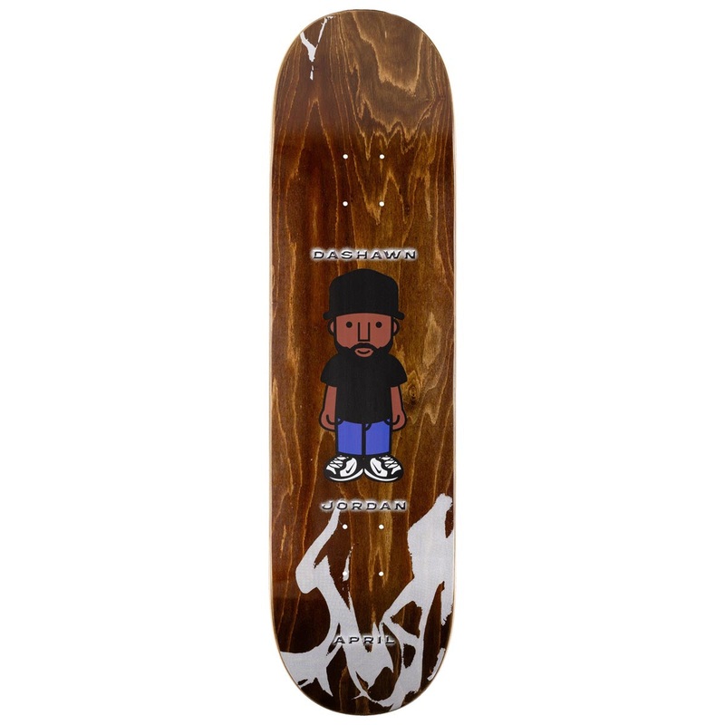 April Dashawn Jordan Character Skateboard Deck – 8.38
