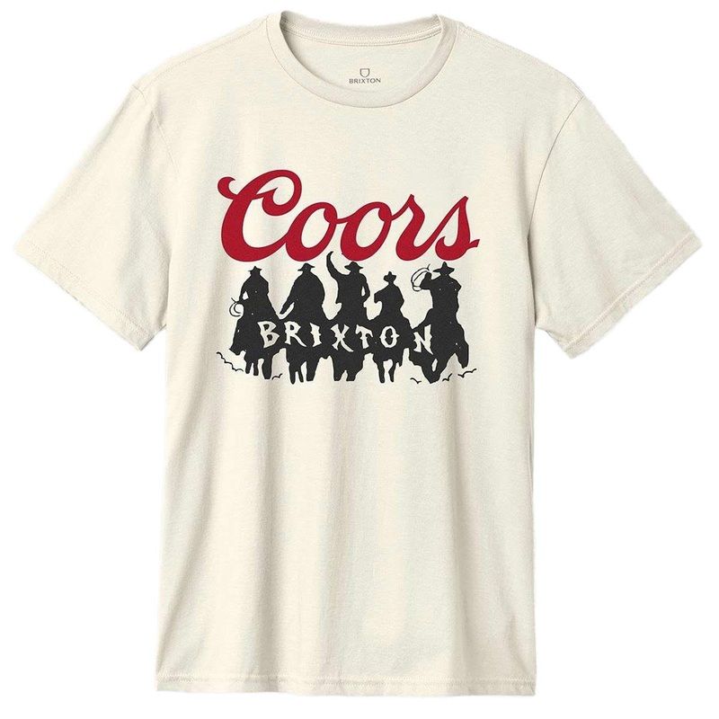 Brixton x Coors Bandit T-Shirt – Natural