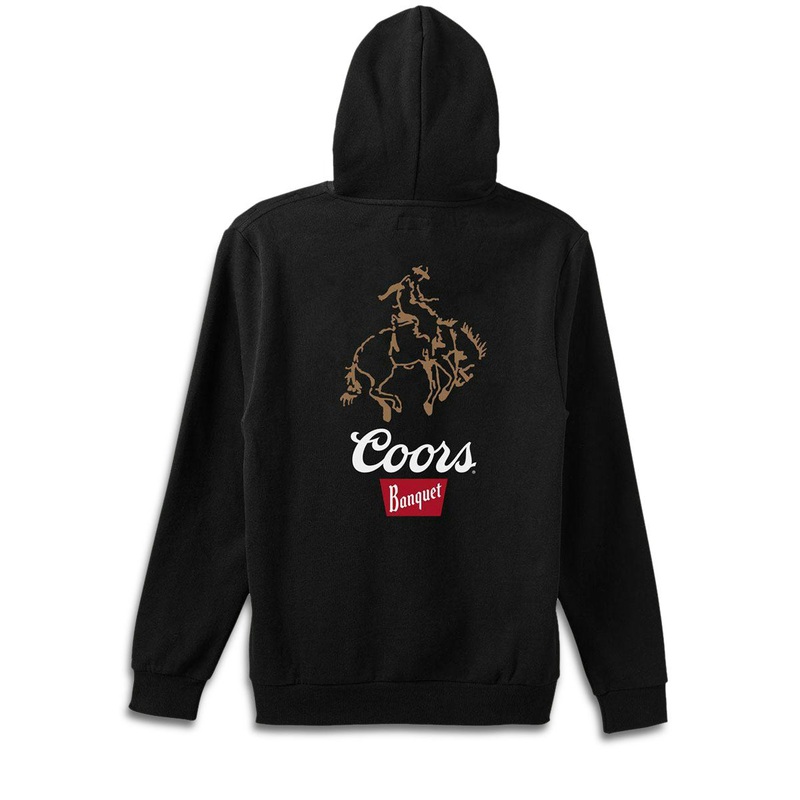 Brixton x Coors Colt Hoodie – Black