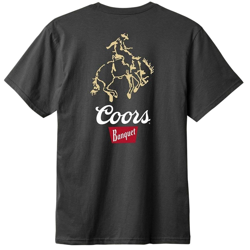 Brixton x Coors Colt T-Shirt – Black