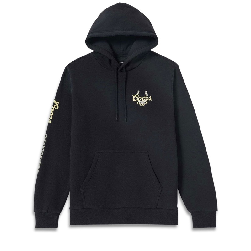 Brixton x Coors Luck Hoodie – Black