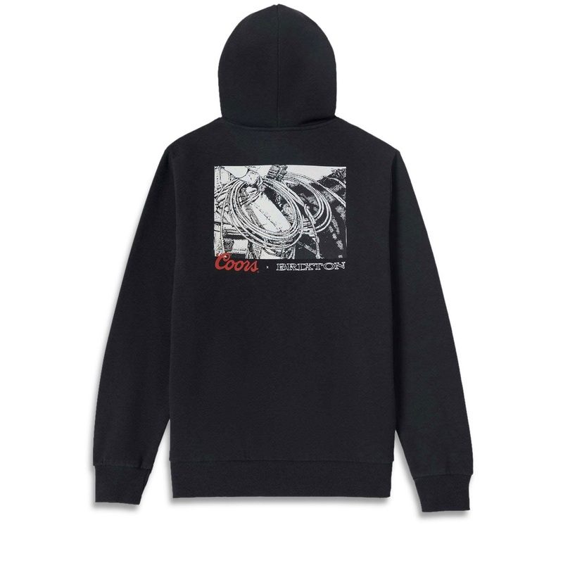 Brixton x Coors Range Hoodie – Black