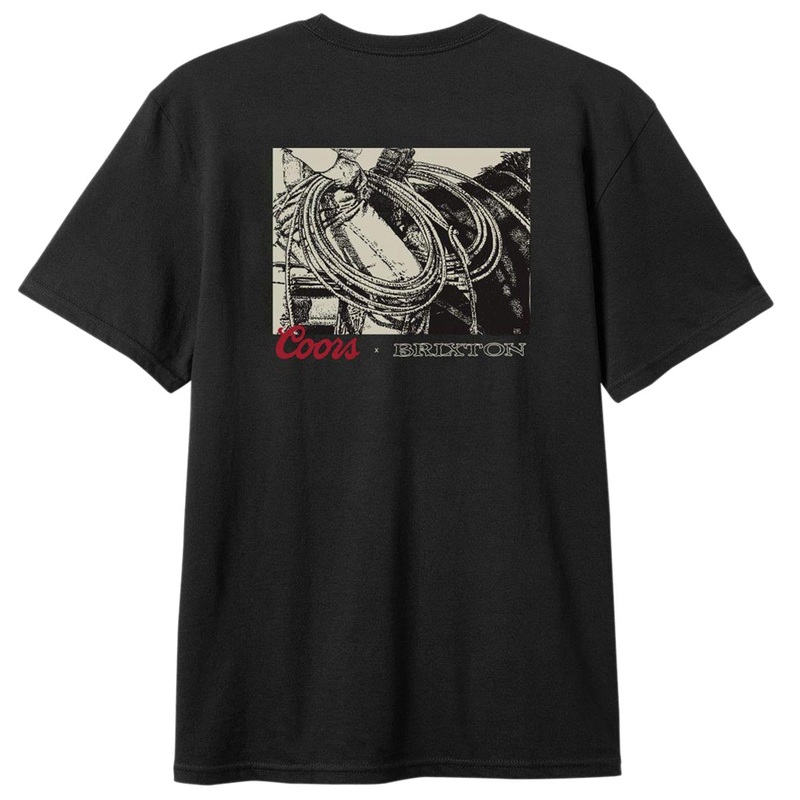 Brixton x Coors Range T-Shirt – Black