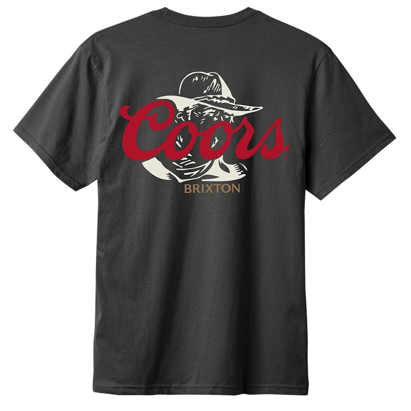 Brixton x Coors Wayne T-Shirt – Black