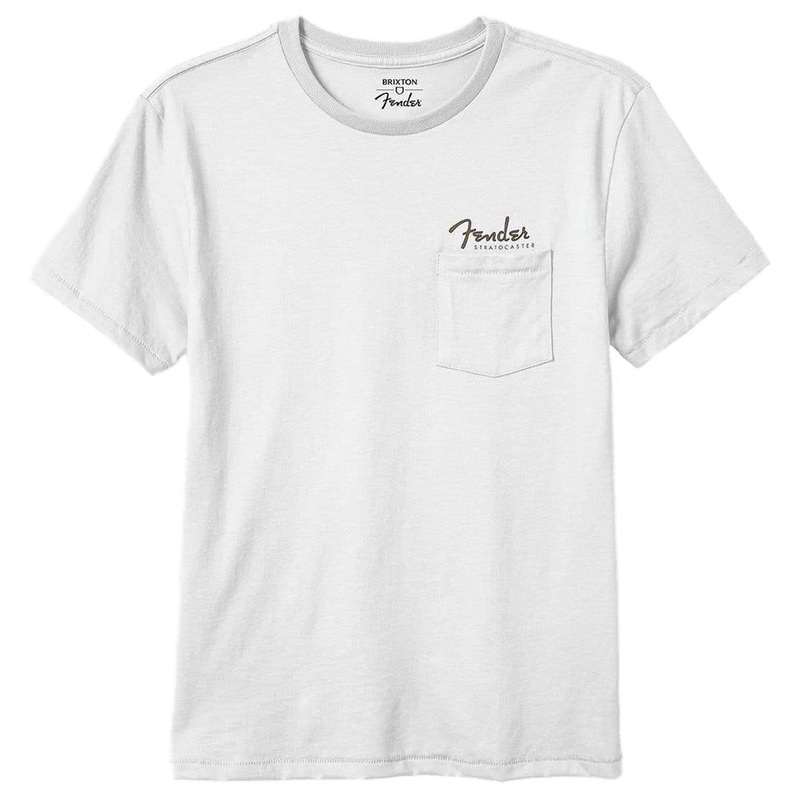 Brixton x Fender Volume Tailored Pocket T-Shirt – White