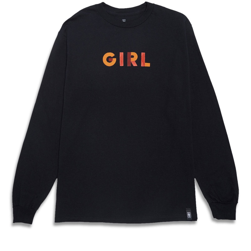 Girl Jeron Long Sleeve T-Shirt – Black