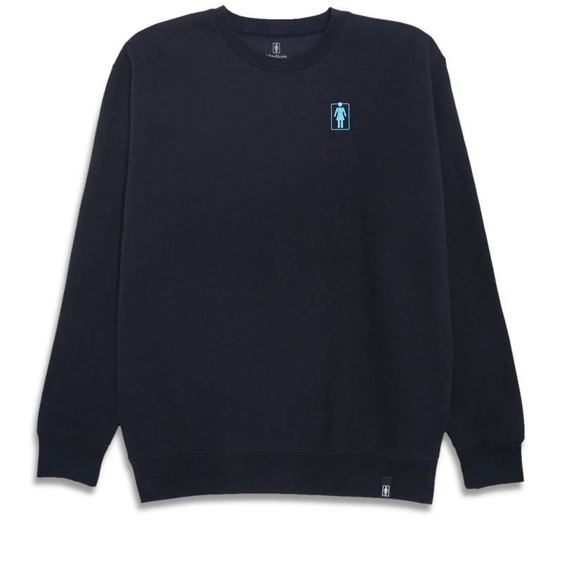 Girl OG Naturals Emb Crew Sweatshirt – Navy