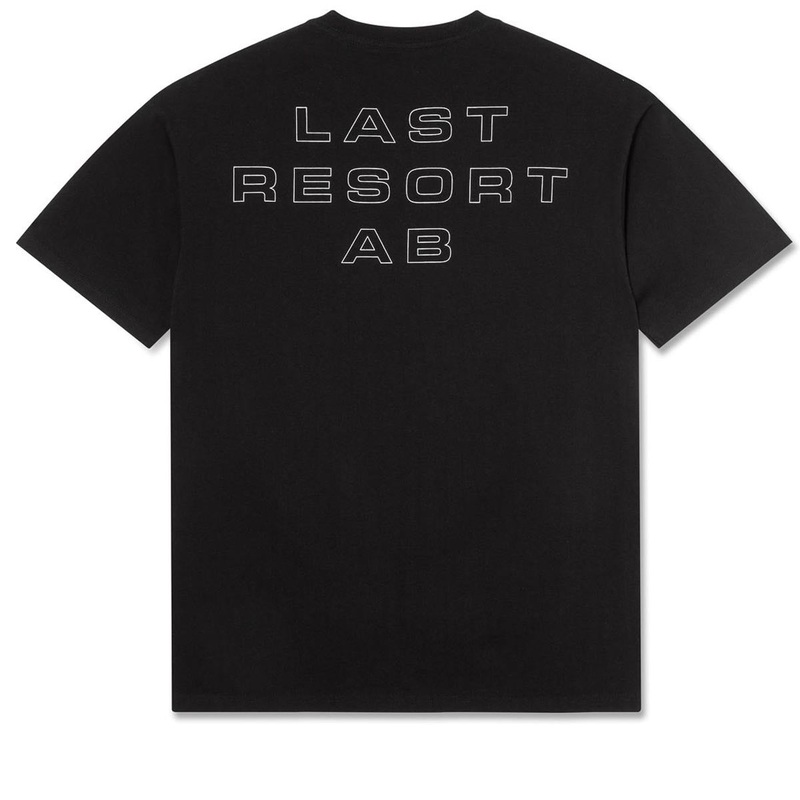 Last Resort AB Eurostyle T-Shirt – Black/White