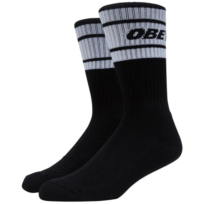 Obey Cooper II Socks – Black/White