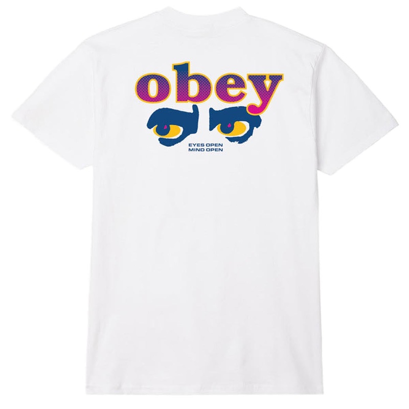 Obey Eyes Open T-Shirt – White