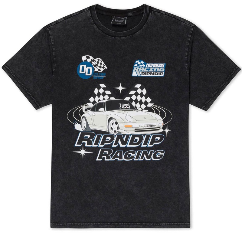 RIPNDIP Ripnrace T-Shirt – Black Wash