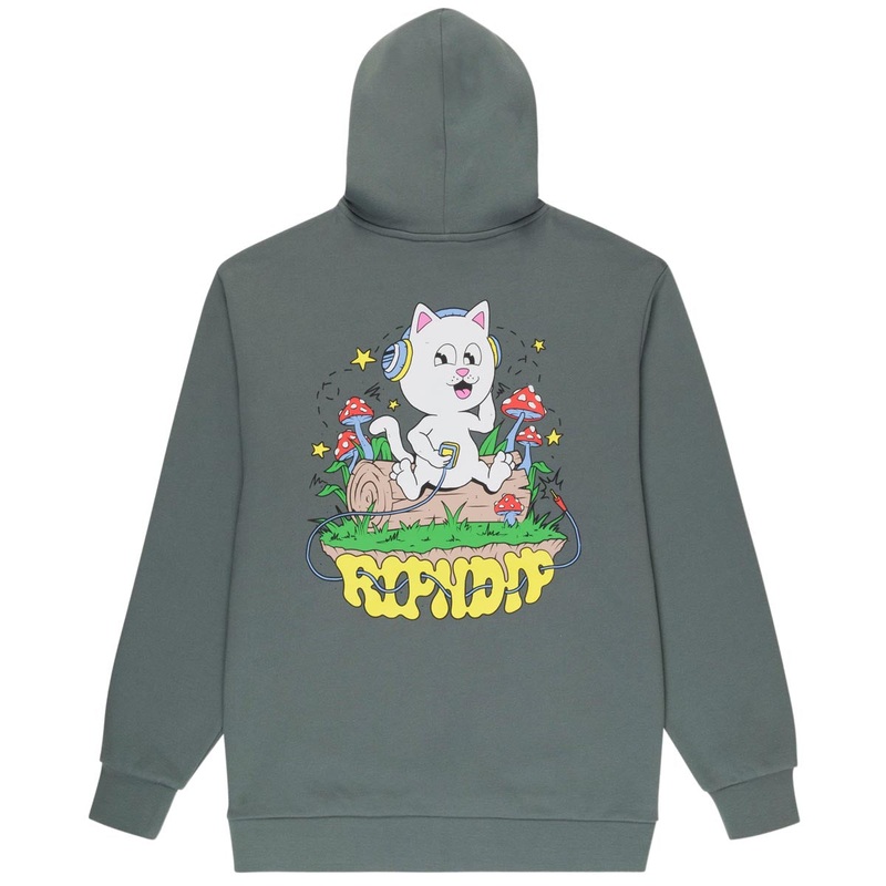 RIPNDIP Shroom Song Hoodie – Charcoal
