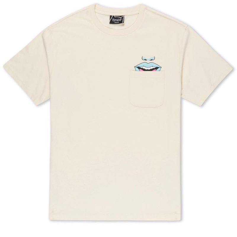 RIPNDIP Take Your Meds Pocket T-Shirt – Natural