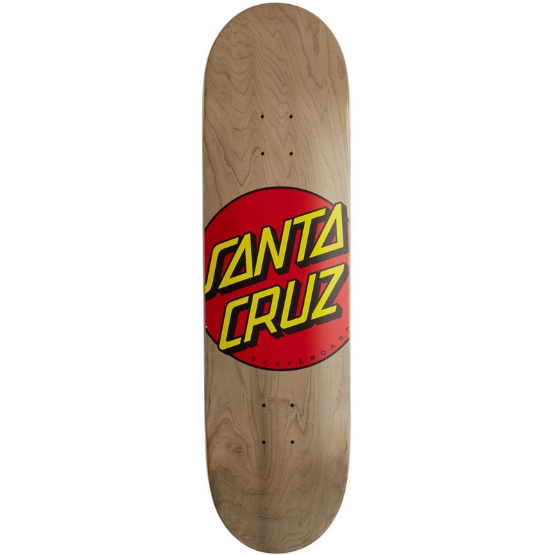 Santa Cruz Classic Dot Skateboard Deck – 8.375