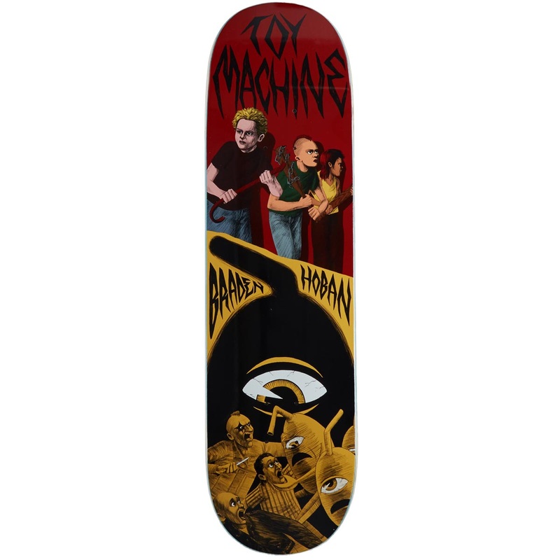 Toy Machine Hoban Horror Show Skateboard Deck – 8.25