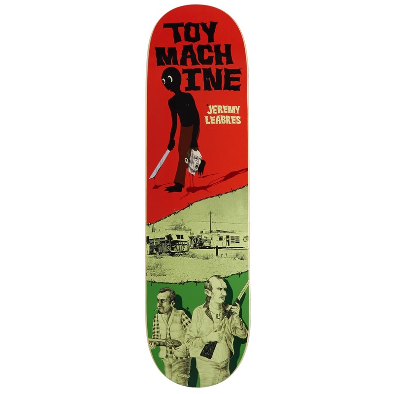 Toy Machine Leabres Horror Show Skateboard Deck – 8.25