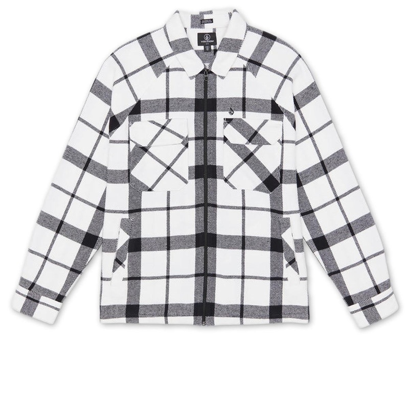 Volcom Bartostone Long Sleeve Shirt – White