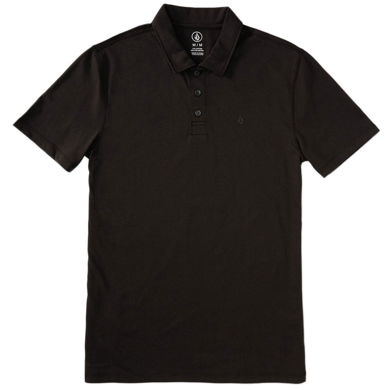 Volcom Hazard Pro Polo Shirt – Black