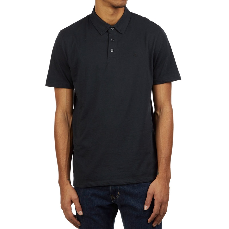 Volcom Wowzer Polo Shirt – Black