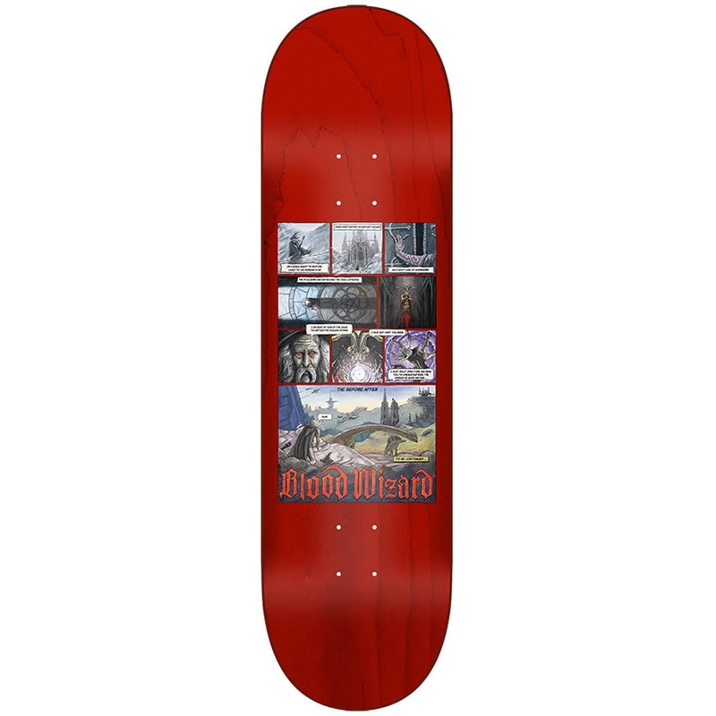 Blood Wizard Outer Realms Comic Skateboard Deck – 8.50