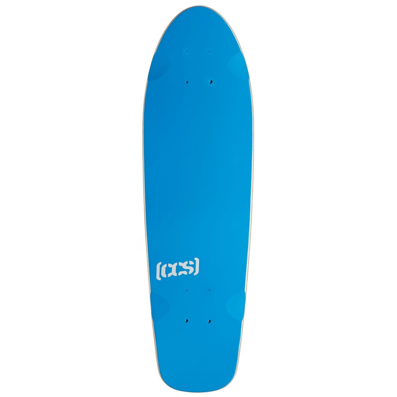 CCS Logo Cruiser Skateboard Deck – Blue – 8.00