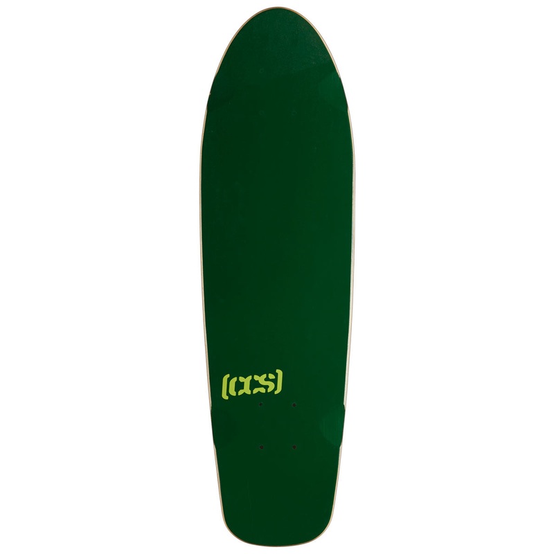 CCS Logo Cruiser Skateboard Deck – Evergreen – 8.00