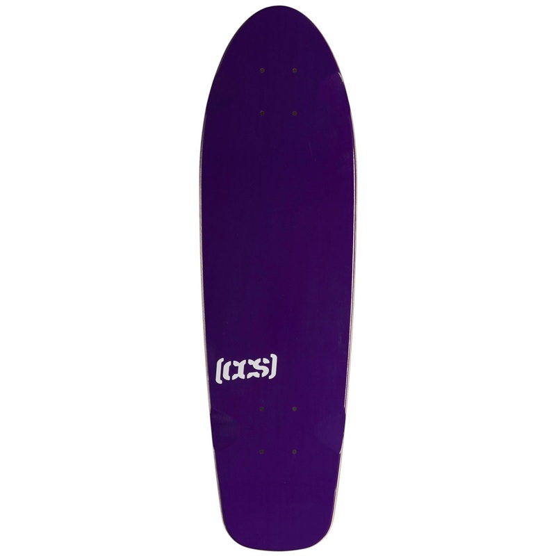CCS Logo Cruiser Skateboard Deck – Purple – 8.00